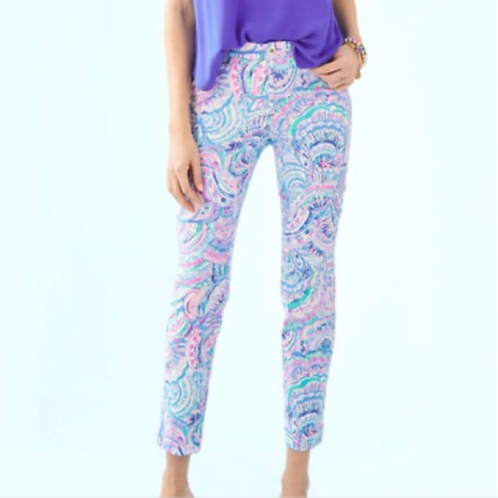 Lilly Pulitzer Kelly High Rise Skinny Ankle
